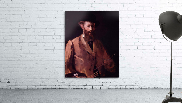 Self Portrait with Pallette Wall Preview