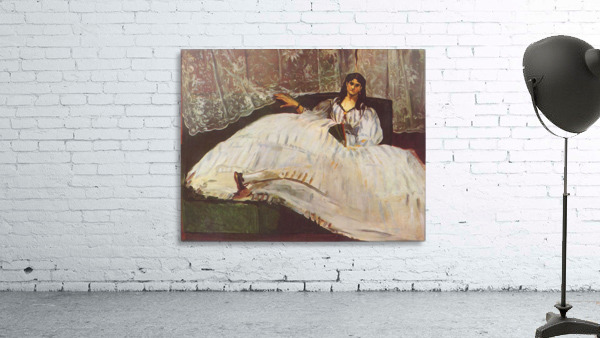 Lady with fan Wall Preview