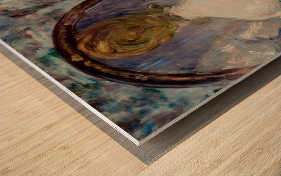 Before the Mirror Wood print