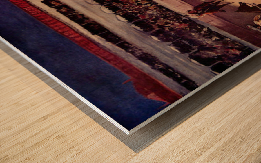 Bullfight Wood print