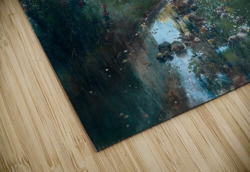 Au bord de l'eau Manuel Garcia y Rodriguez puzzle