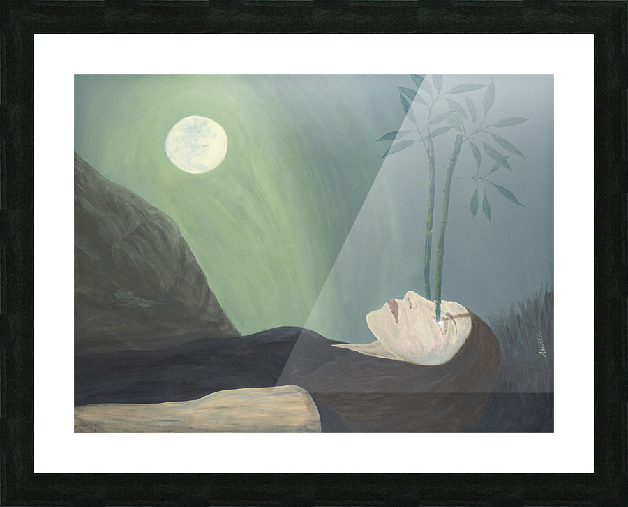 Far Perspective Growth Picture Frame print