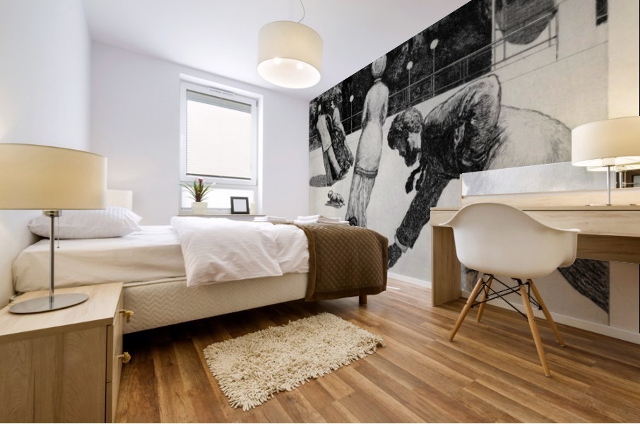 Action Mural print