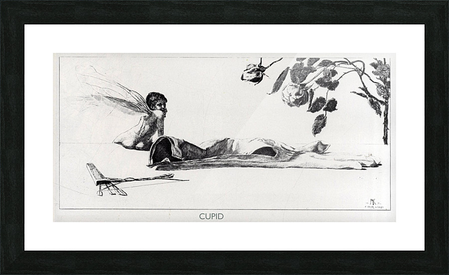 Cupid Picture Frame print