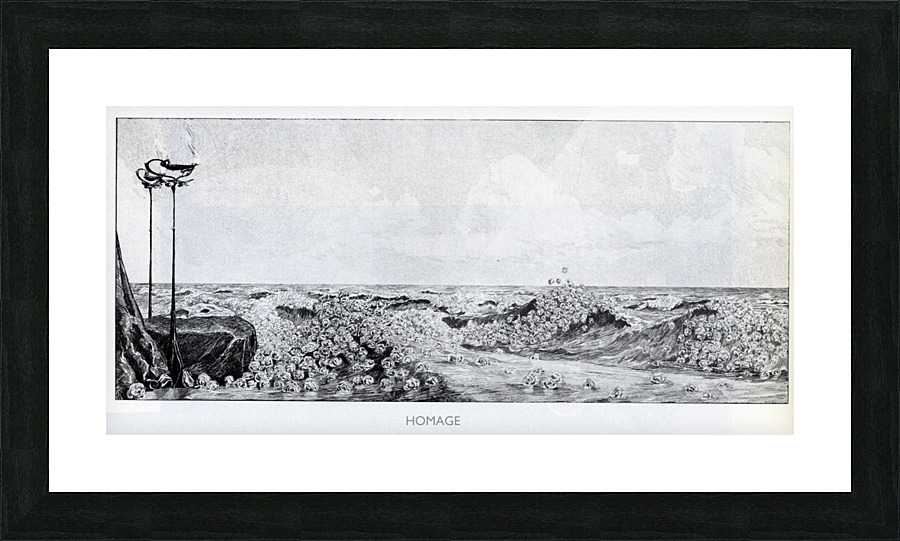 Homage Picture Frame print