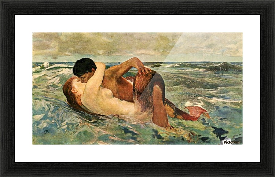 The Siren Picture Frame print