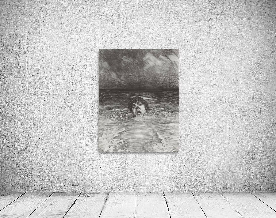 A man drowning Wall Preview