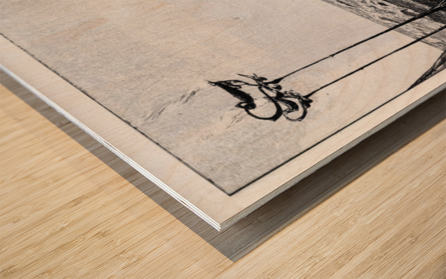 Homage Wood print