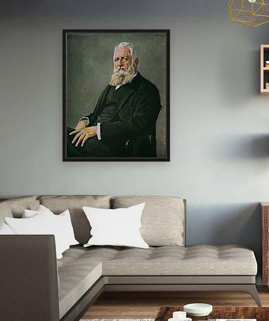 Franz Adickes by Max Liebermann