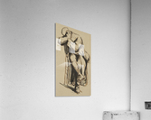 Etude de soldat Acrylic Print