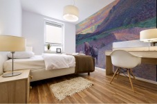 Le bon samaritain Mural print