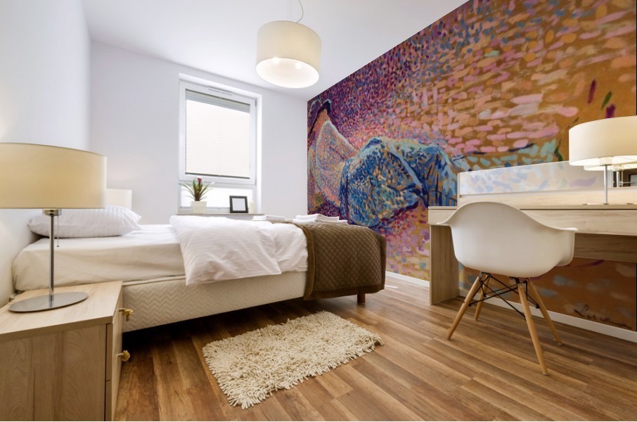 The Labourer's Resting Mural print