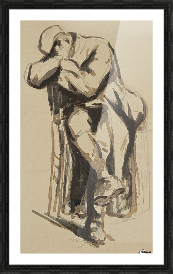 Etude de soldat Picture Frame print