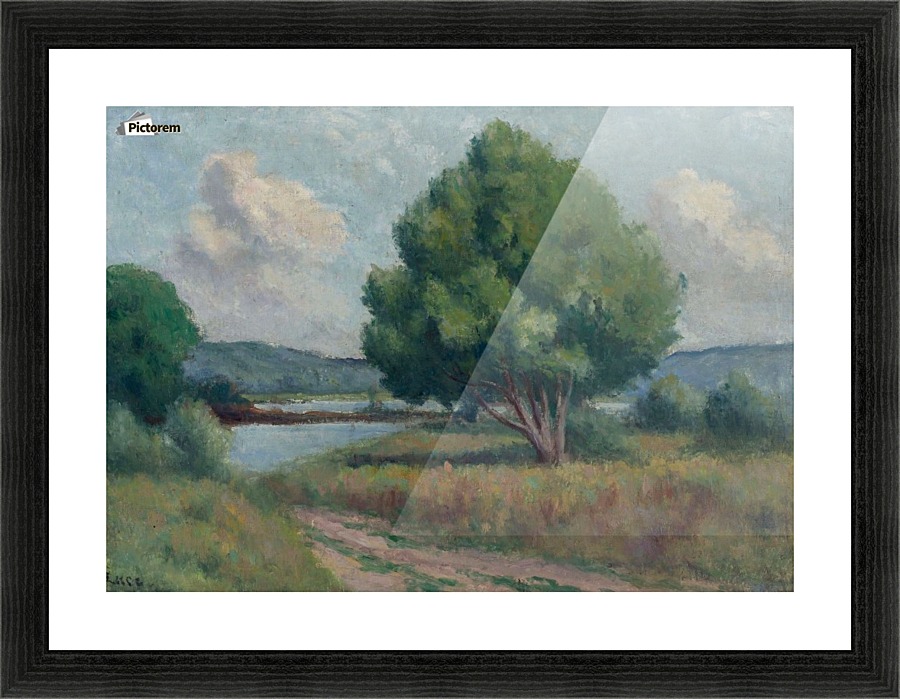 Roche-Guyon, the Trees Picture Frame print