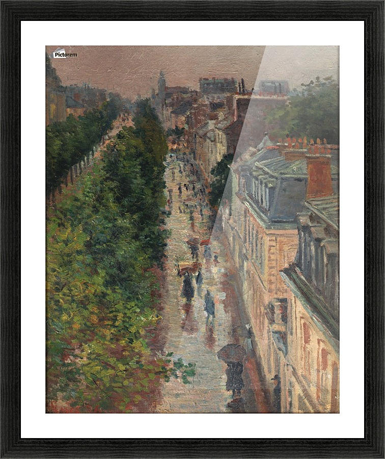 The Road Scene Picture Frame print