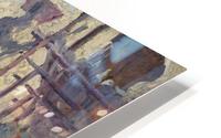 The Scaffolding HD Metal print