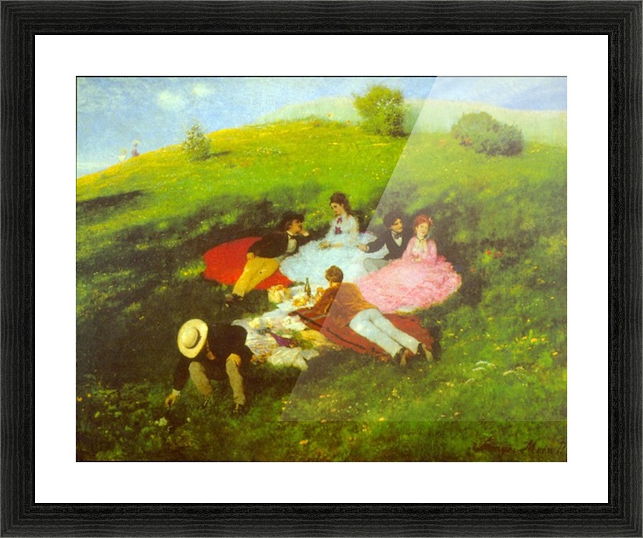 Luncheon Picture Frame print