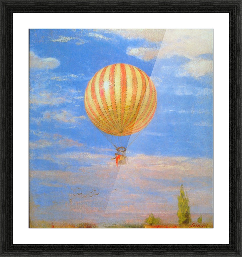 The Baloon Picture Frame print
