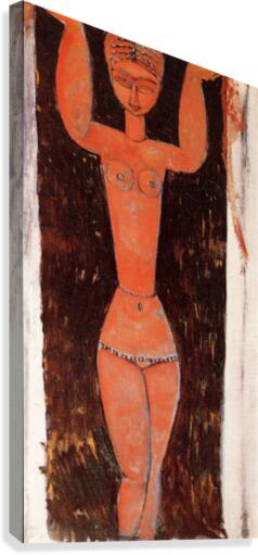 Modigliani - Caryatid -2- Canvas Print