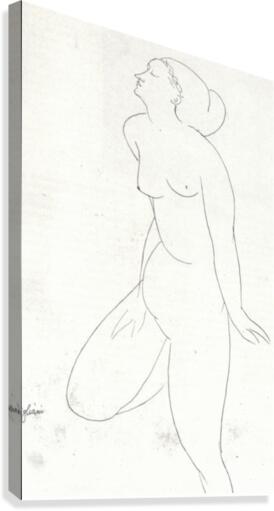 Modigliani - Standing Nude -2- Canvas Print