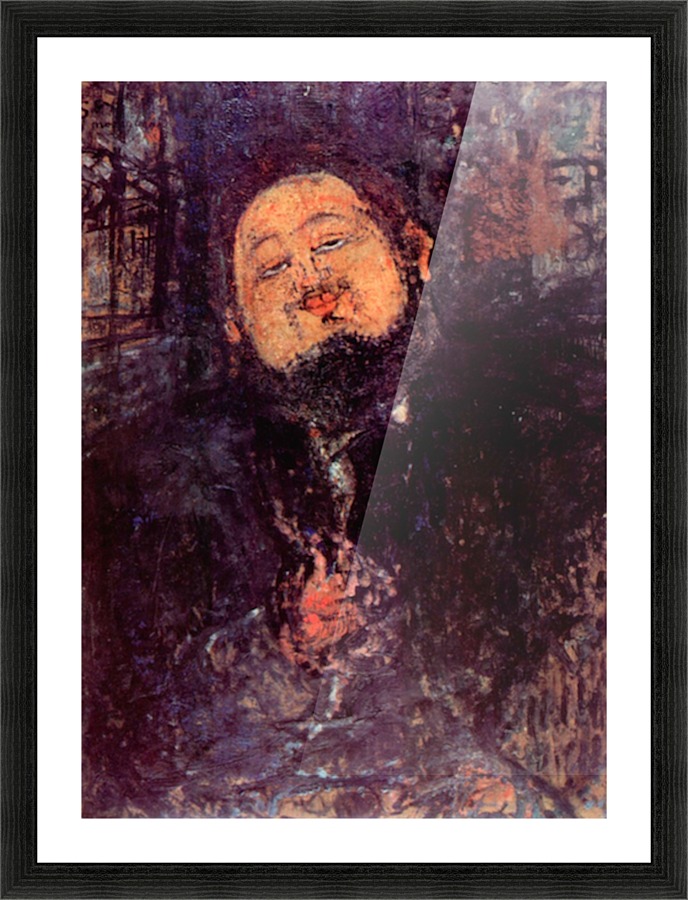Modigliani - Diego Rivera Picture Frame print