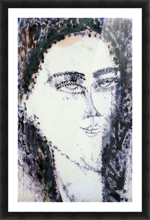 Modigliani - Head -2- Picture Frame print