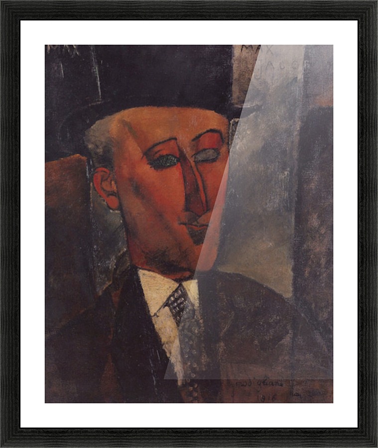 Modigliani - Max Jacob Picture Frame print