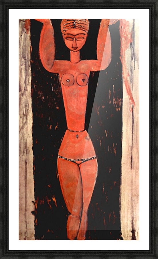 Modigliani - Standing Karyatide Picture Frame print