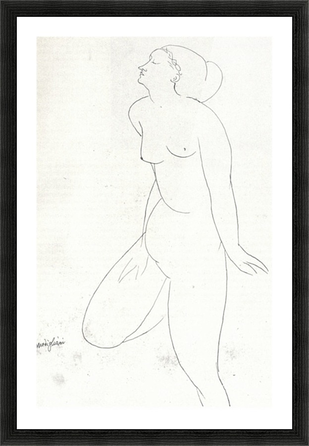 Modigliani - Standing Nude -2- Picture Frame print
