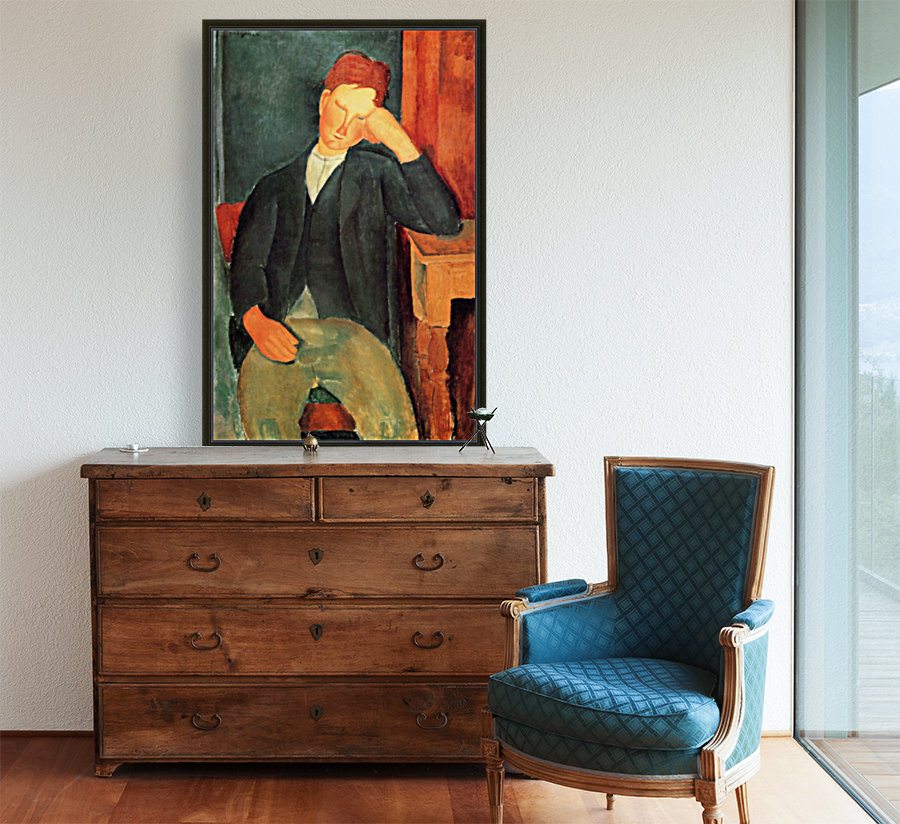 Modigliani - Peasant boy -2- Reproduction