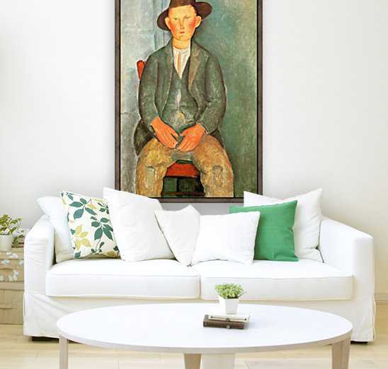 Modigliani - Peasant boy Reproduction