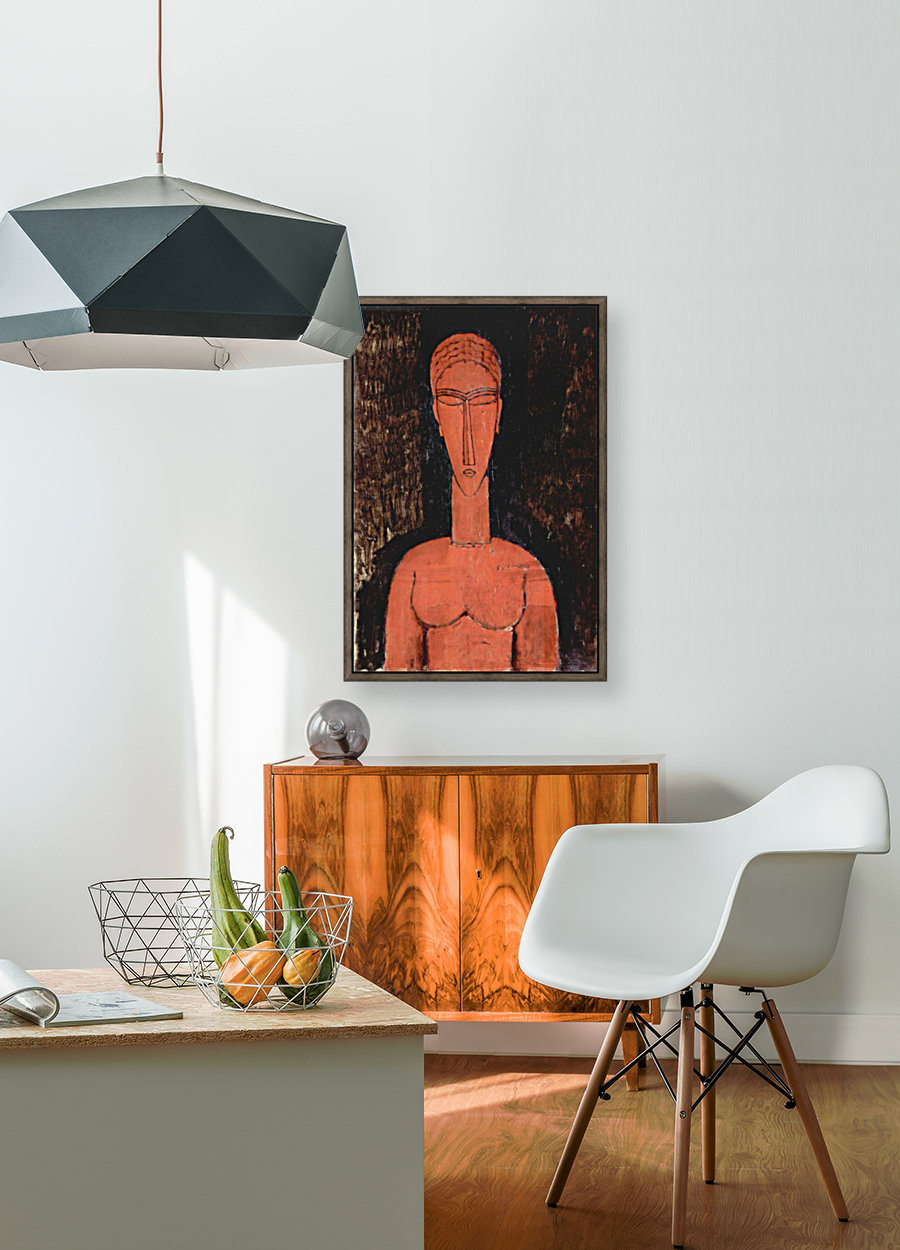 Modigliani - Red breasts Reproduction