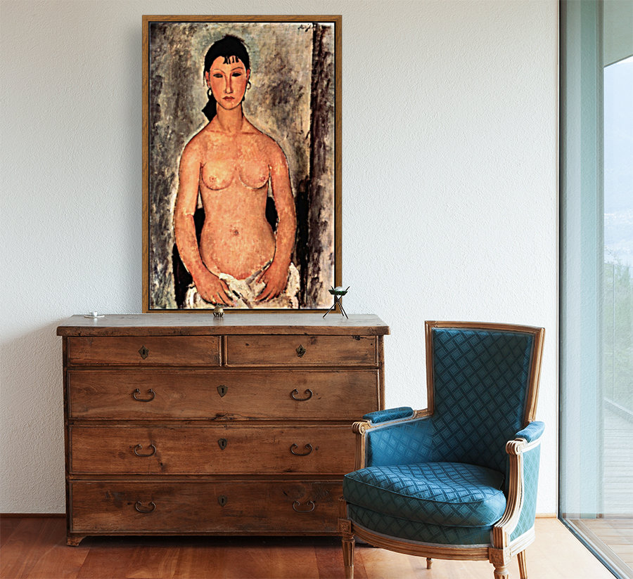 Modigliani - Standing Elvira Reproduction
