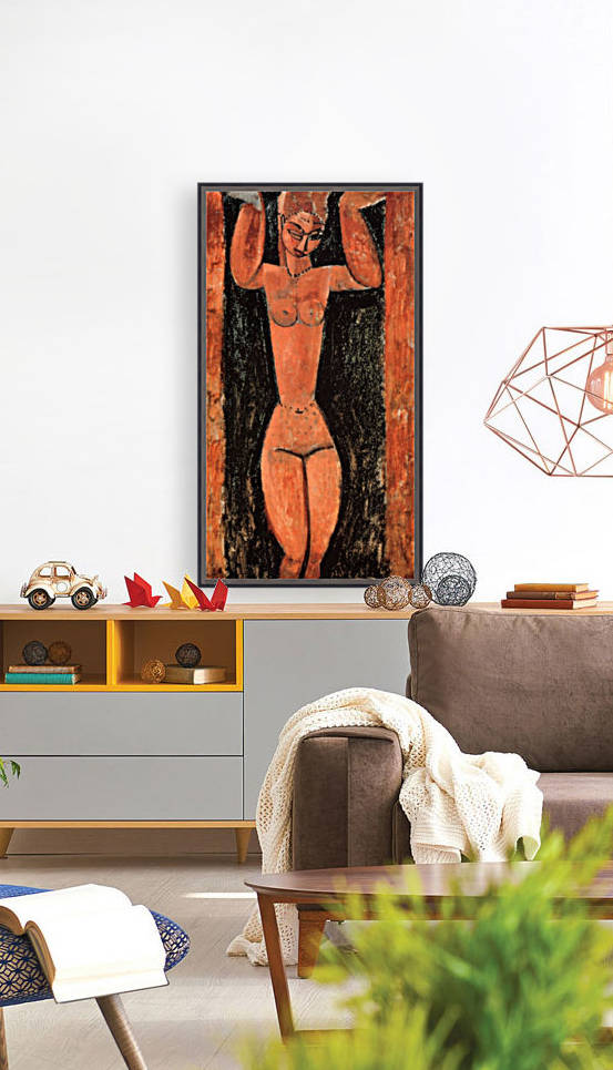 Modigliani - Caryatid -3- Reproduction