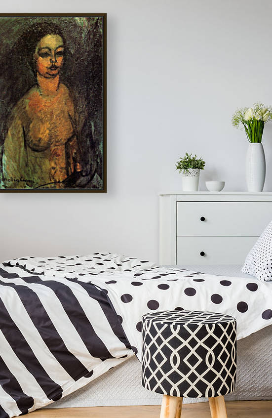 Modigliani - Female nude -2- by Modigliani