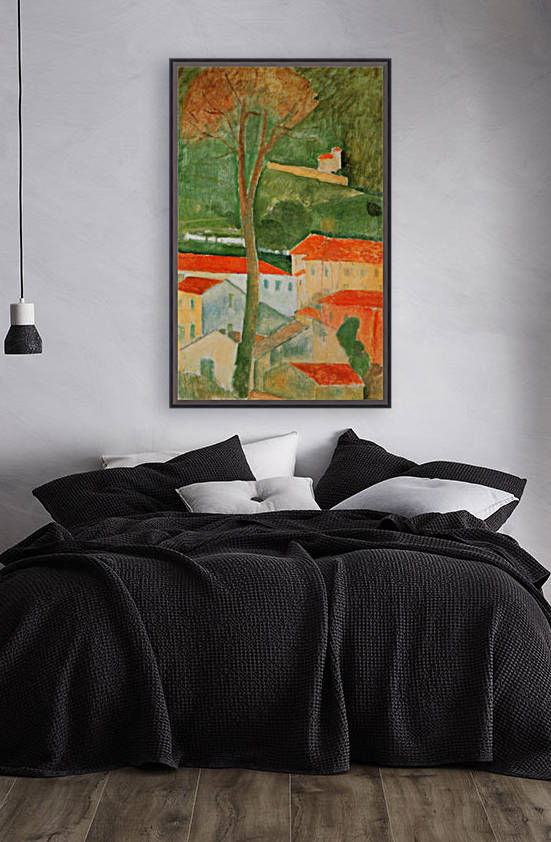 Modigliani - Landscape -2- Reproduction