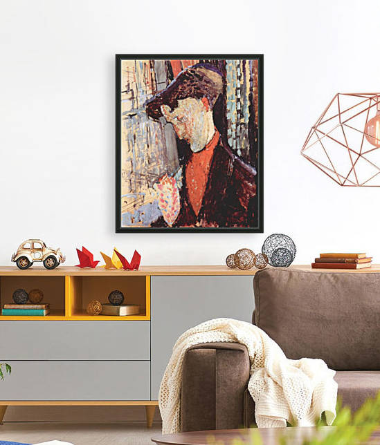 Modigliani - Portrait of Frank Burty Haviland by Modigliani