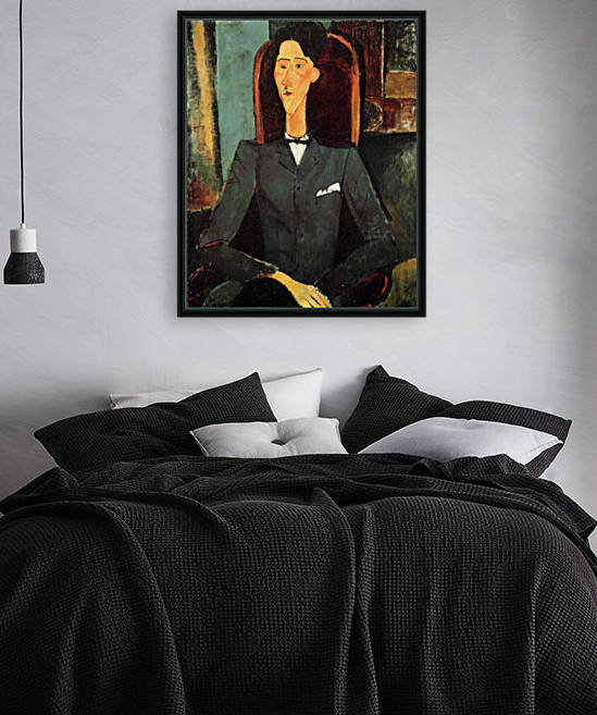 Modigliani - Portrait of Jean Cocteau by Modigliani