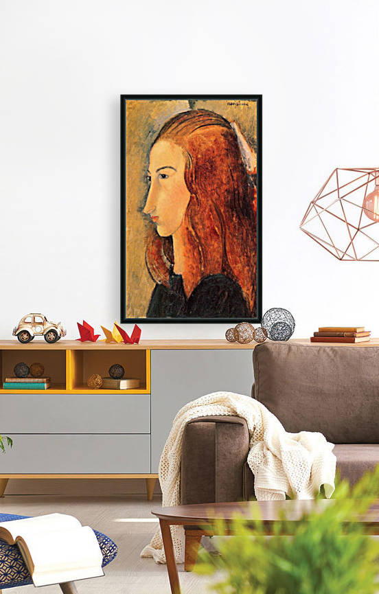 Modigliani - Portrait of Jeanne Hebuterne -5- by Modigliani