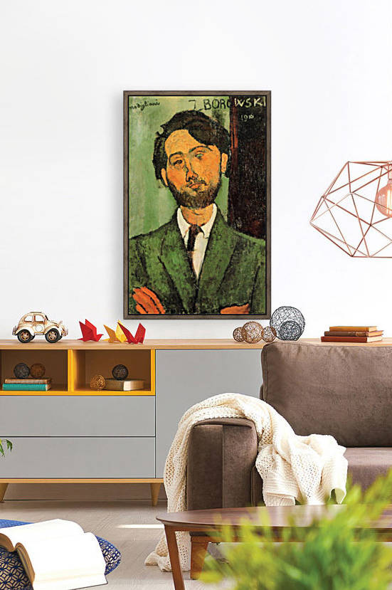 Modigliani - Portrait of Leopold Zborowski -4- by Modigliani