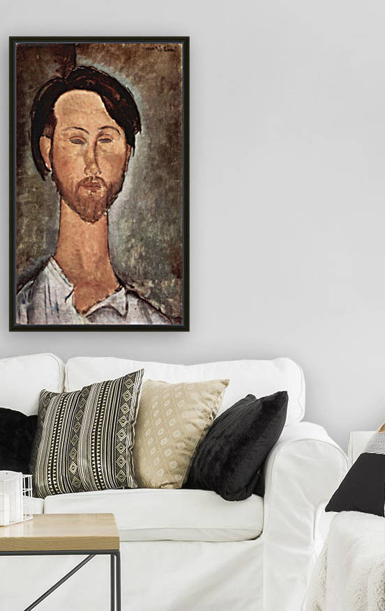 Modigliani - Portrait of Leopold Zborowski by Modigliani