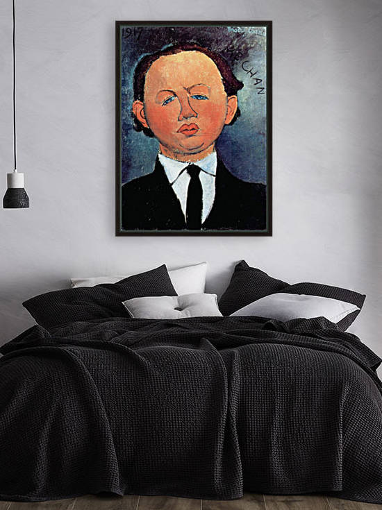 Modigliani - Portrait of Mechan by Modigliani