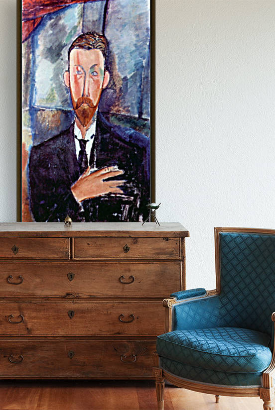 Modigliani - Portrait of Paul Alexanders by Modigliani