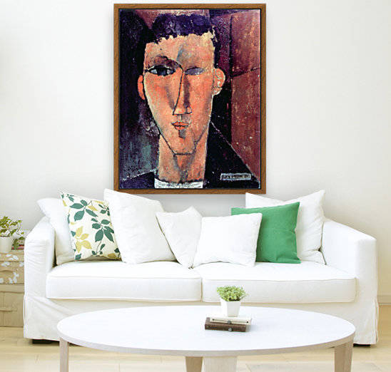 Modigliani - Portrait of Raymond by Modigliani