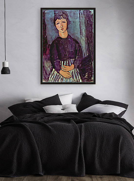 Modigliani - Portrait of Zofe by Modigliani