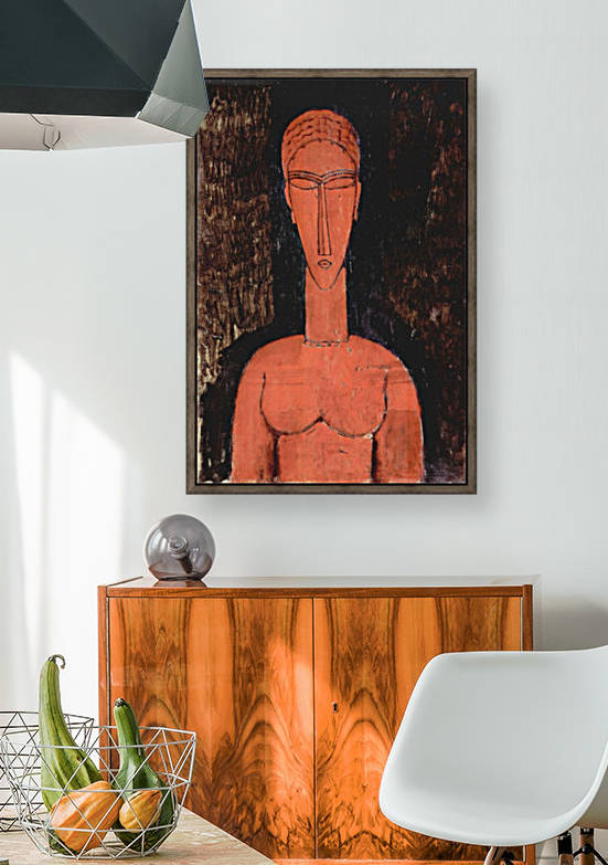 Modigliani - Red breasts by Modigliani