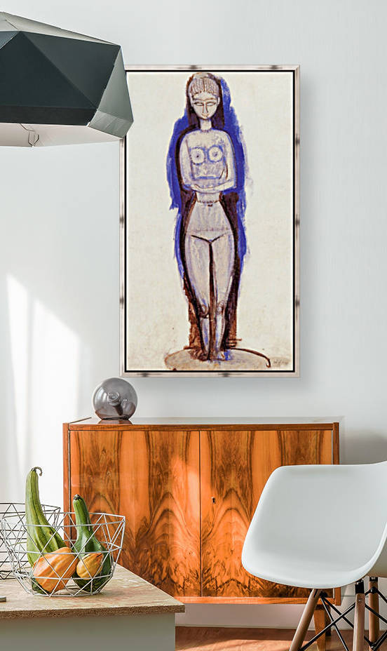 Modigliani - Standing Nude by Modigliani
