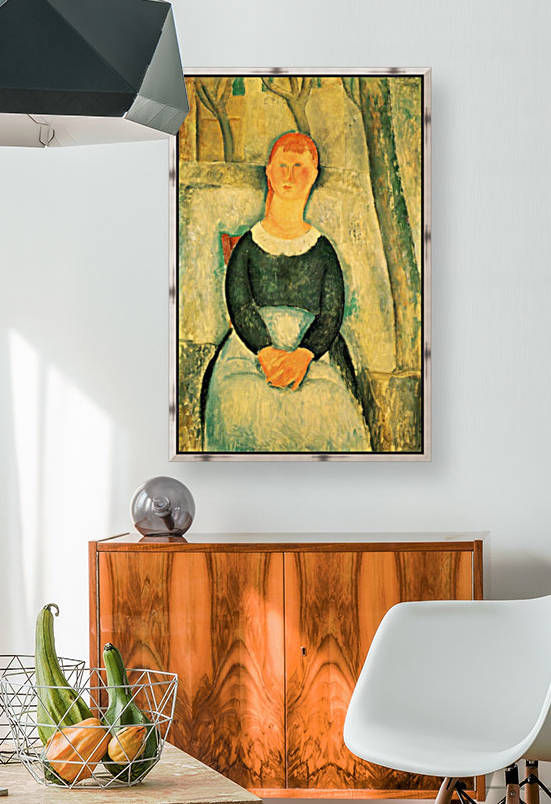 Modigliani - The beautiful merchant by Modigliani