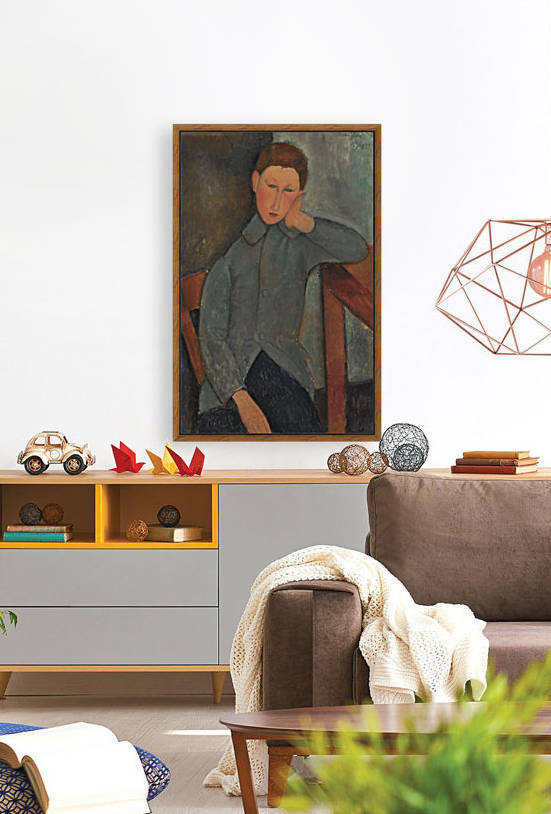 Modigliani - The boy by Modigliani