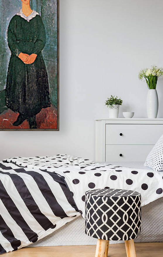 Modigliani - Young Housemaid by Modigliani